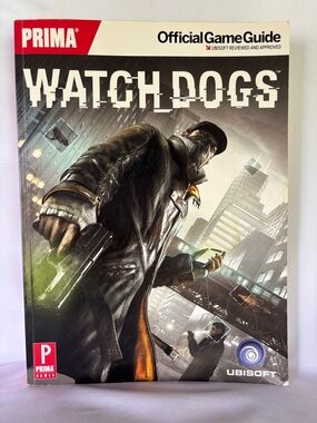 PRIMA Watch Dogs Official Game Guide - Black & Brown Cover- 2014